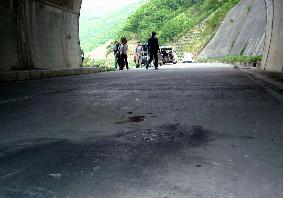 Boy's charred body found in Niigata tunnel